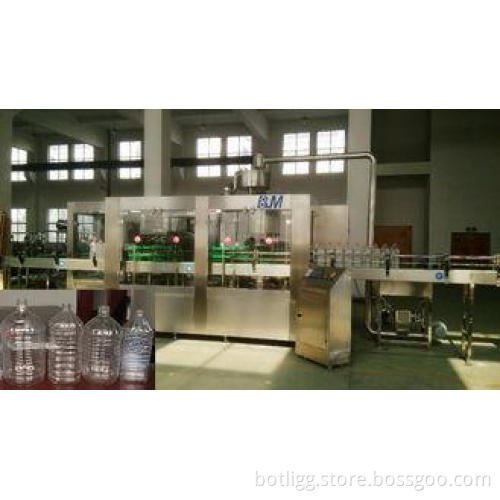 3 In 1 Rotary / Linear Automatic Water Filling Machine , Dr
